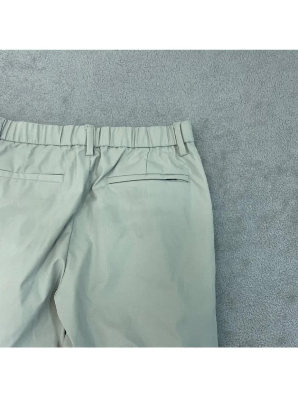 Banana Republic Commuter Tech Pants Men's 34x32 Beige Performance